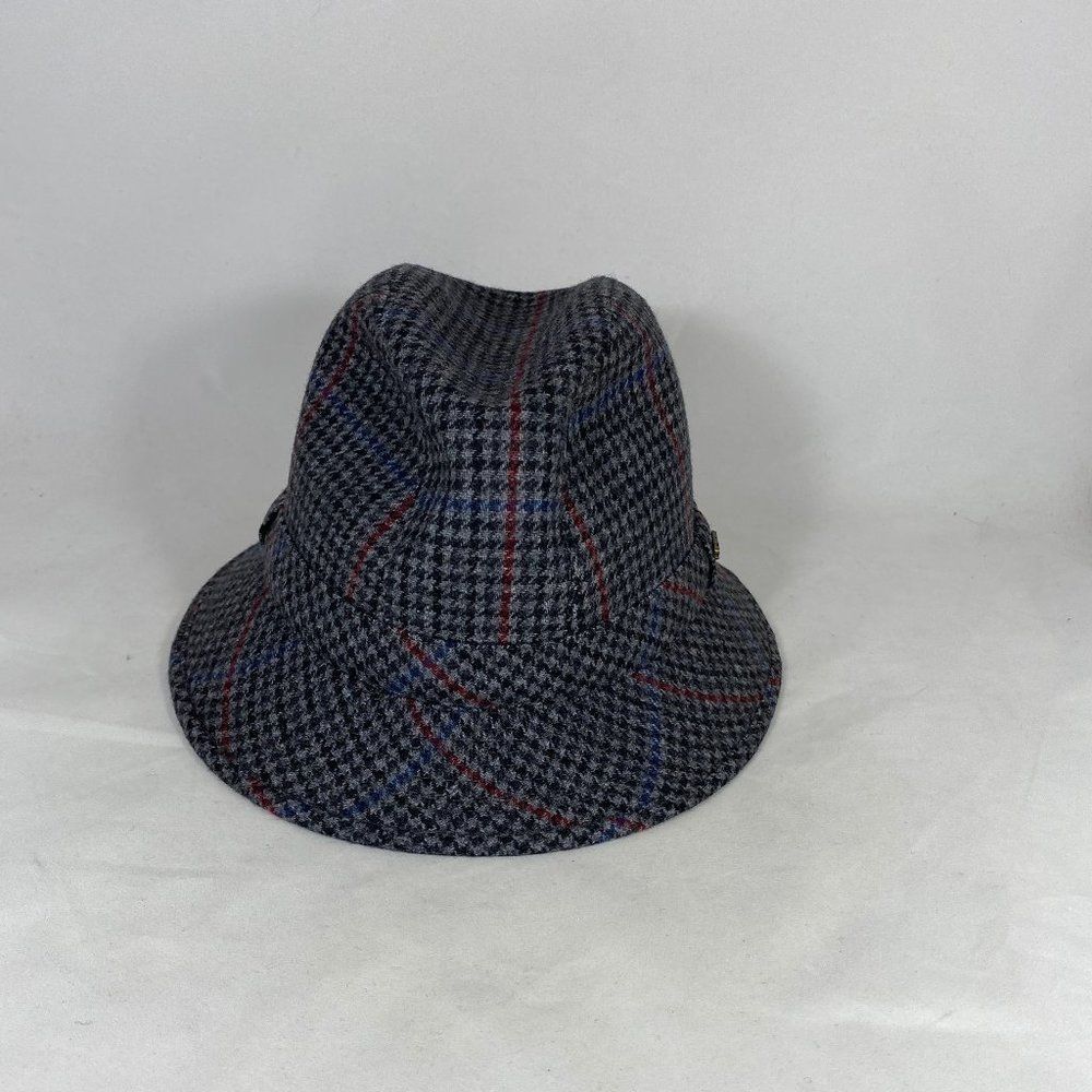 Scala Shape-able Brim Small Checker Pattern Hat - Picture 2 of 12